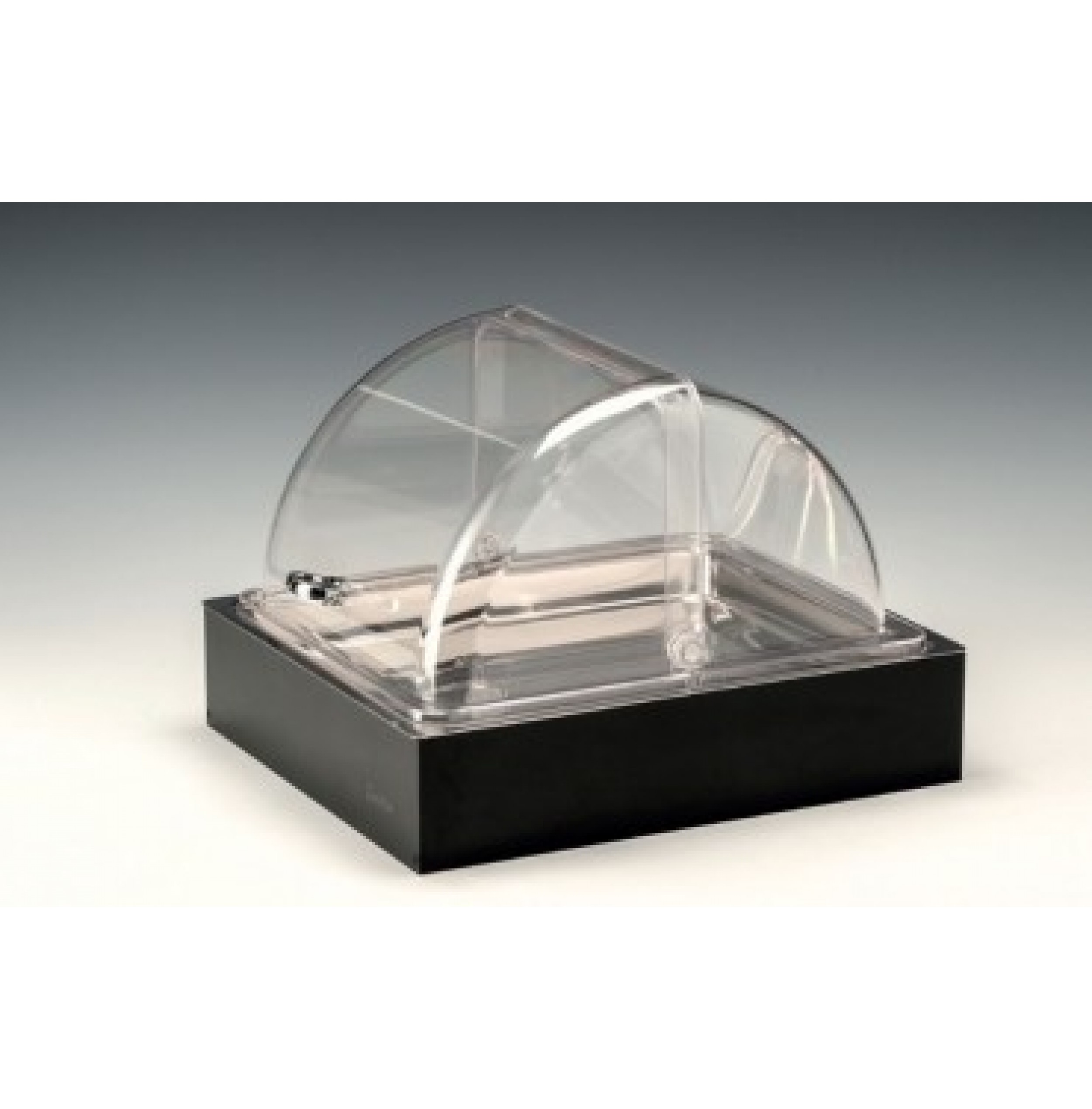 POLYCARBONAT ROLLTOP KAPAKLI SOĞUTUCULU TEŞHİR GN 1/2 30 X 36 X H: 25 Cm